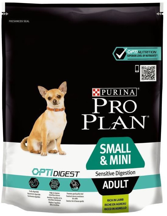 Purina Pro Plan OptiDigest Small & Mini Adult Sensitive digestion agneau (700 g)