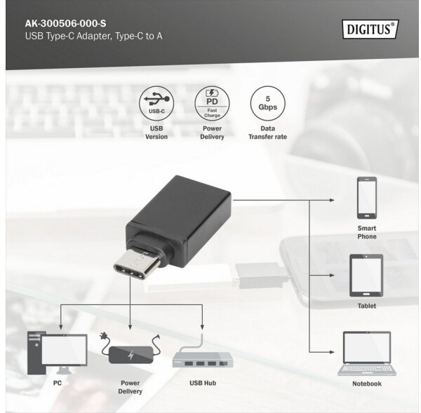 Digitus USB Type-C Adapter, Bild 9