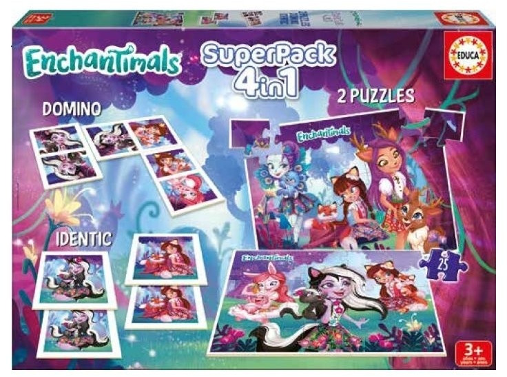 Superpacks Enchantimals 4 in 1