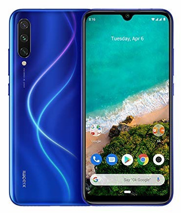 Xiaomi Mi A3 64 Go bleu