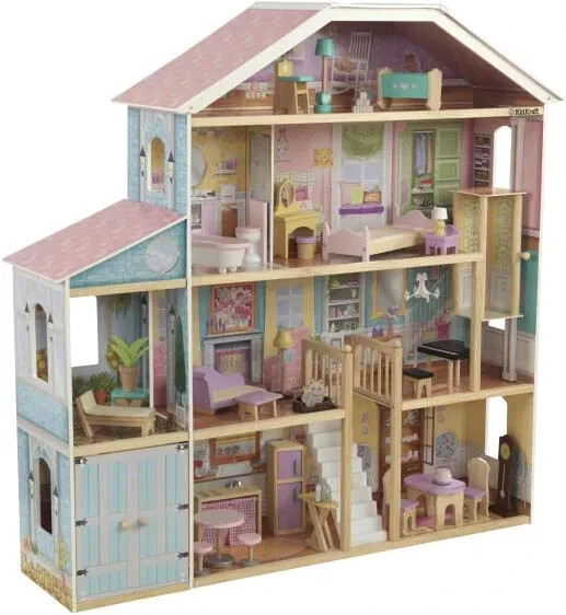 Maison de poupée en bois Janod Twist - Maison de poupée