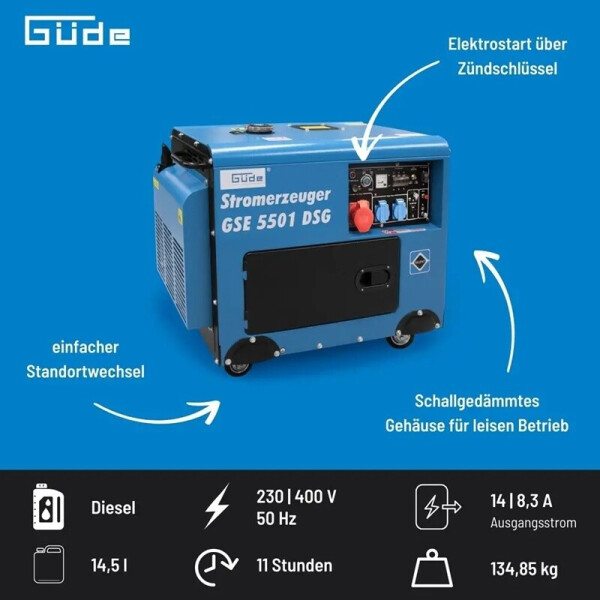 Güde GSE 5501 DSG (40588), Bild 3