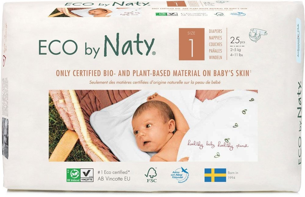 Naty Eco T1 (2-5 kg)