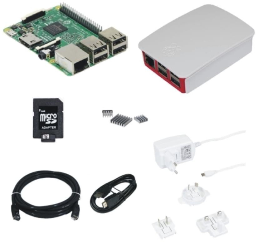 Raspberry Pi 3 Model B+ Starter Kit (HE-Pi3B+Set1)