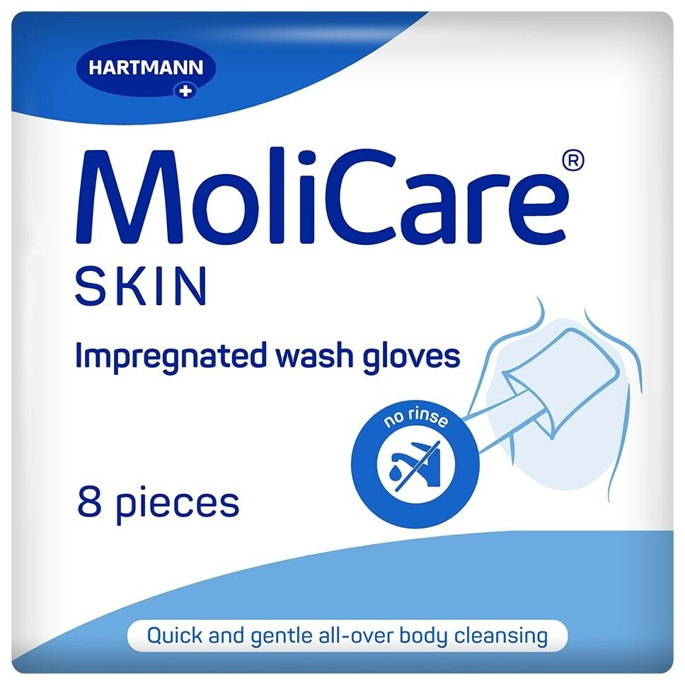 Hartmann MoliCare Skin washing gloves 8 pieces