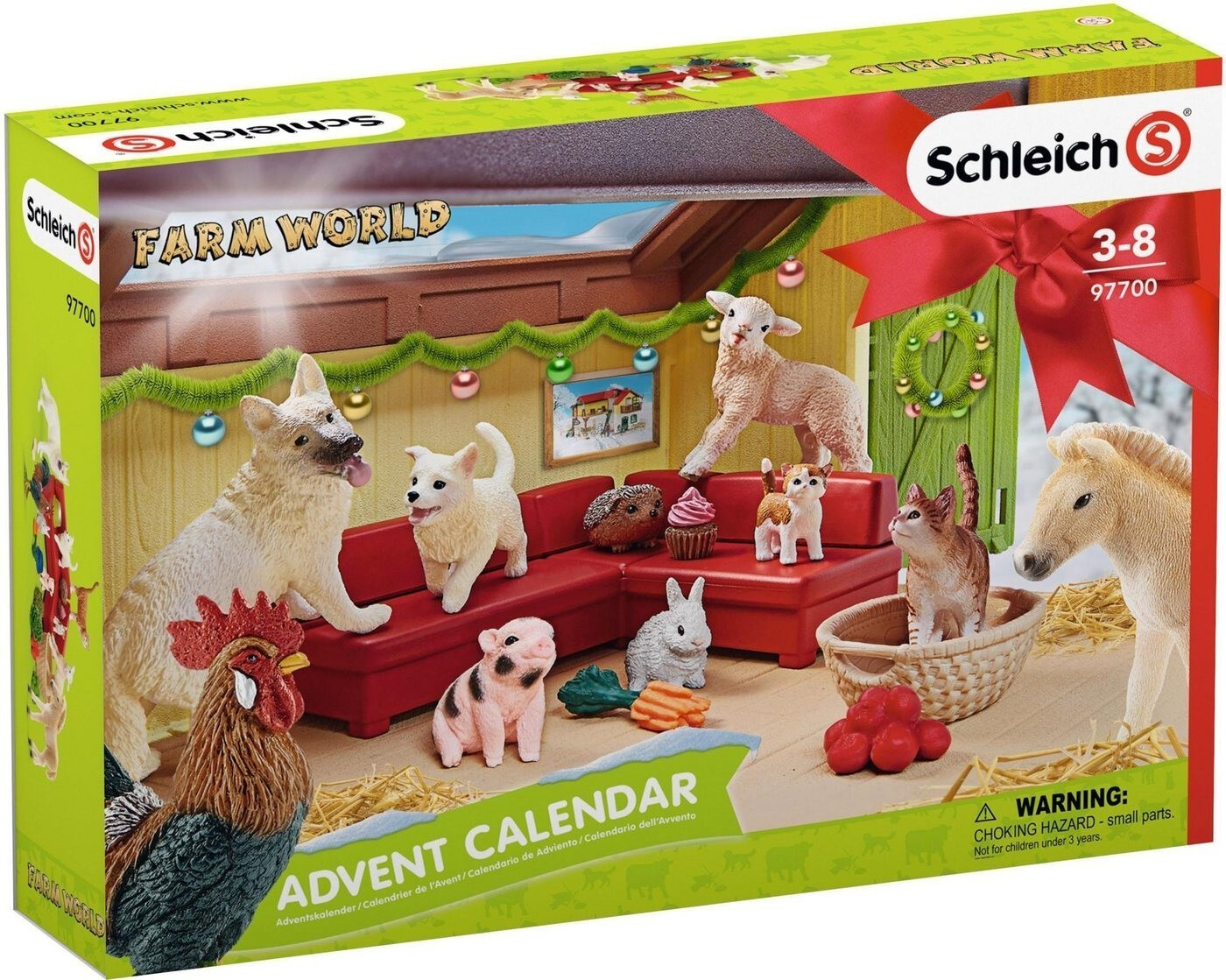 Schleich Calendrier de l'Avent Farm World au meilleur prix sur idealo.fr