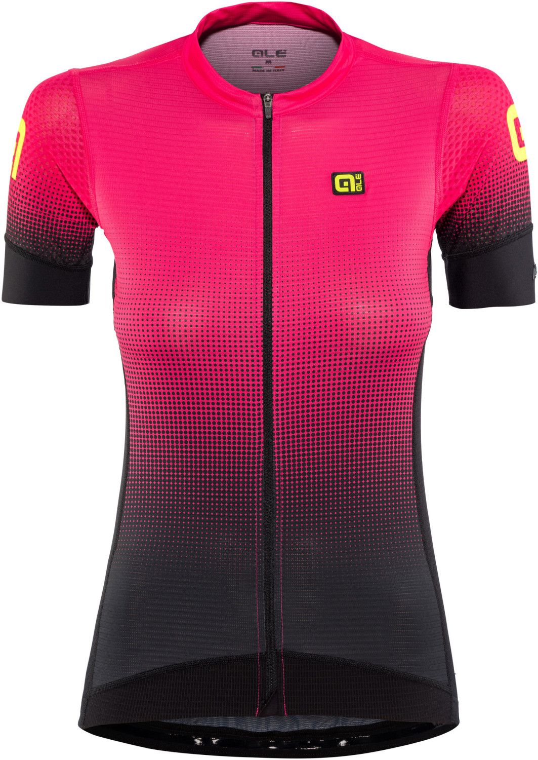Alé Cycling Dots Women Jersey black-gerbera