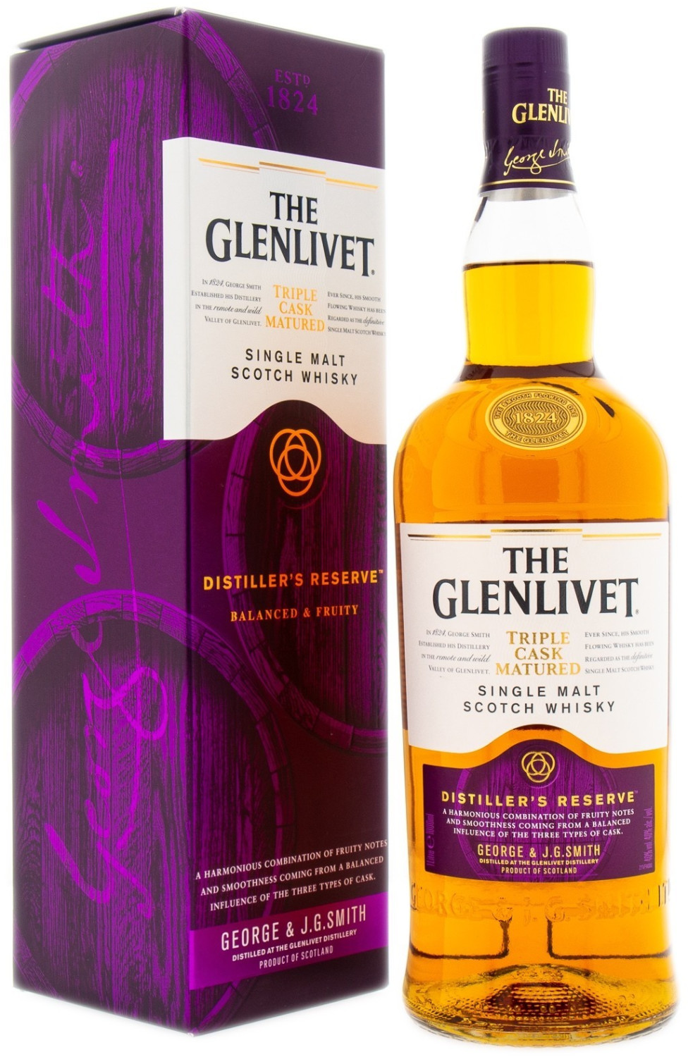 The Glenlivet Master Distiller's Reserve Triple Cask Matured 1l 40%