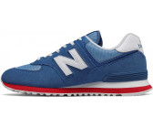 new balance 574 classic blue red