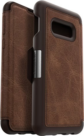 OtterBox Strada Folio (Galaxy S10e) Espresso
