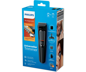 Philips Multigroom MG3721 Bartschneider Haarschneider 7 Aufsätze Trimmer 