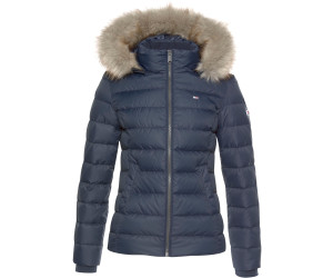essential hooded coat tommy hilfiger