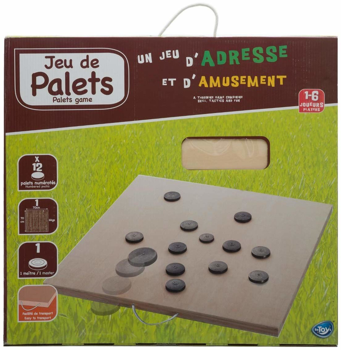 BeToys Jeu de palets