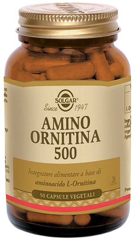 Solgar Amino Ornitin 500 (50 caps.)