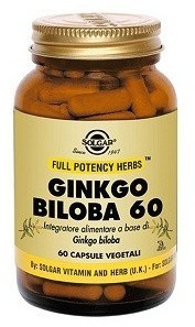 Solgar Ginkgo Biloba 60 (60 caps.)