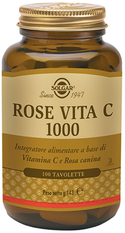 Solgar Rose Vita C 1000 (100 tabs)