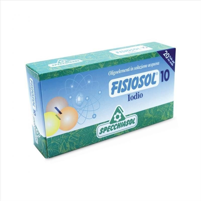 Specchiasol Fisiosol  Trace Elements 10 Iodine (20 vials)