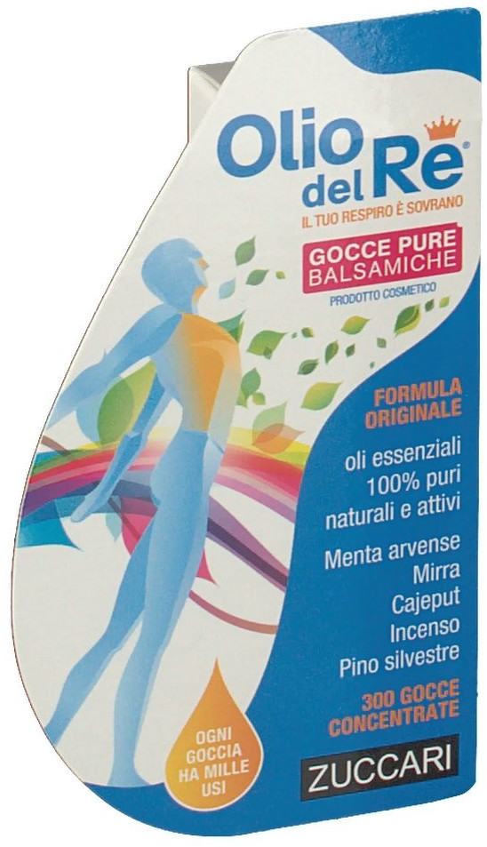 Zuccari Vita Olio del Re Balsamic Drops Pure 300 Drops Concentrate (10 ml)