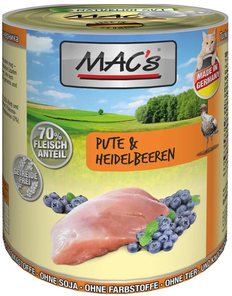 MAC's Pâtée pour chat 800g