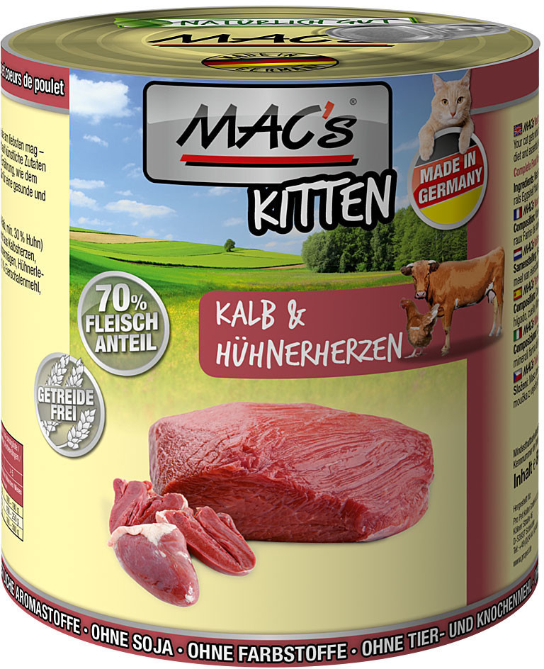 MAC's Pâtée pour chat 800g MAC's Pâtée pour chat 800g