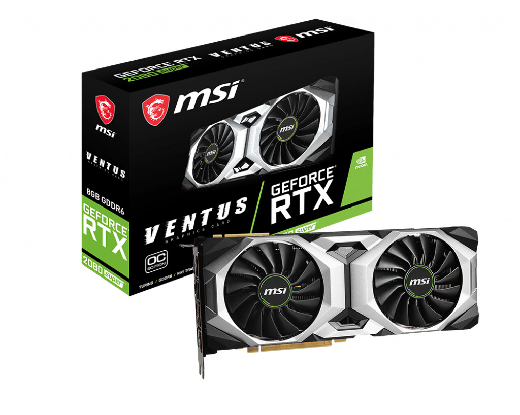 MSI GeForce RTX 2080 Super VENTUS OC 8 Go GDDR6