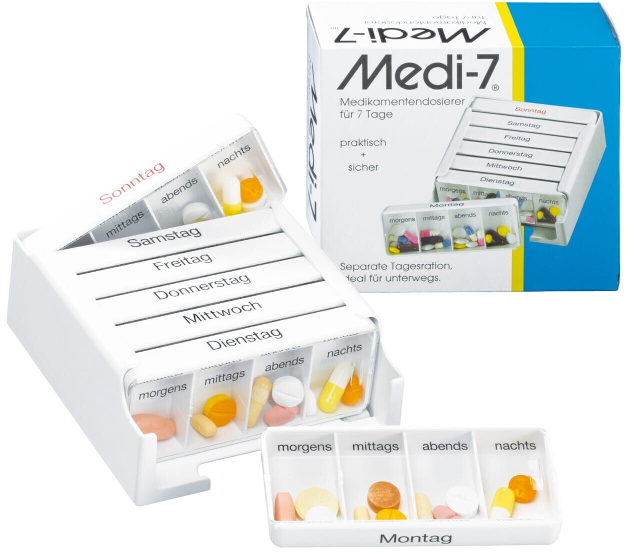 Hans-H Hasbargen Medi 7 drug dispenser 7 days