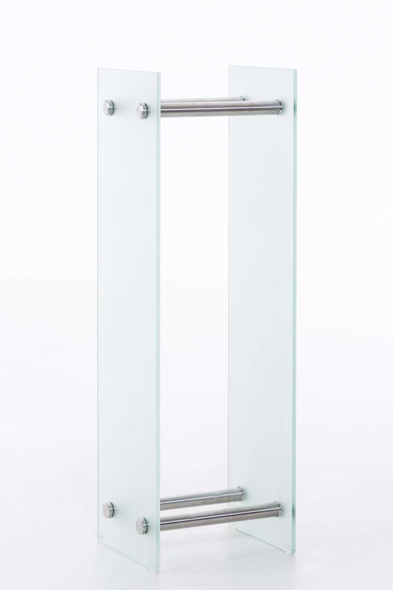 CLP Dacio 35 x 40 x 125 cm verre dépoli/acier