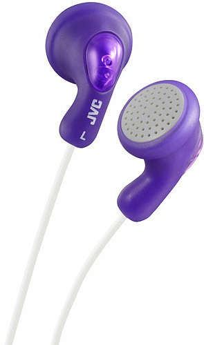 Photos - Headphones JVC HA-F14 Purple 