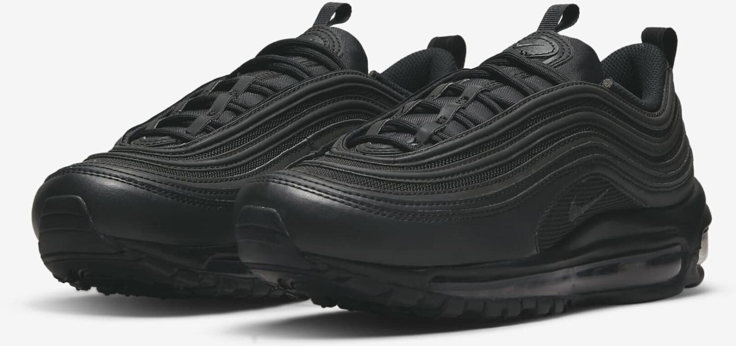 Nike womens air max 97 glitter trainer black / black / white / black online