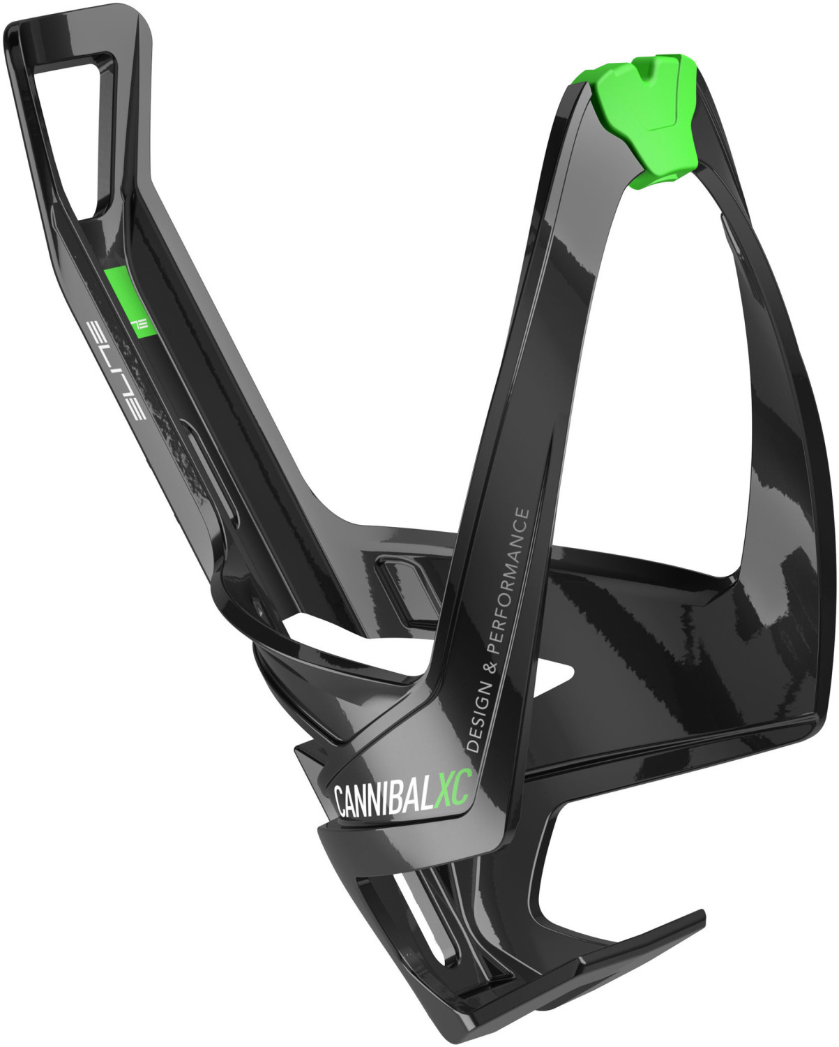 Elite Cannibal XC Bottle Holder black-green