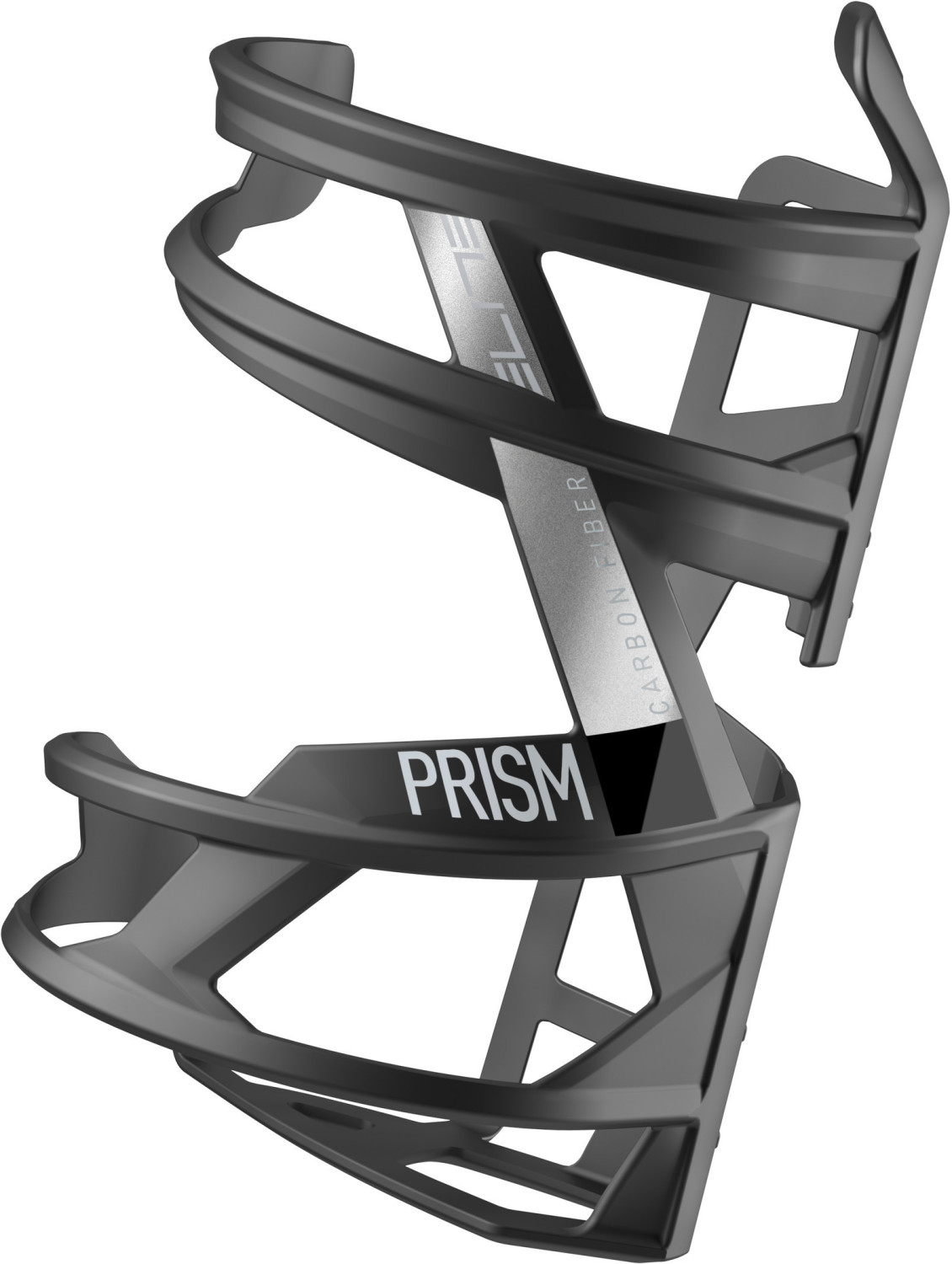 Elite Prism Bottle Holder left Carbon black matt-black