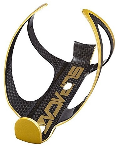 SUPACAZ Fly Cage Carbon Bottle Holder gold