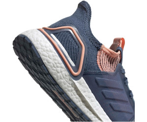 ultraboost 19 shoes glow pink  tech ink  solar orange