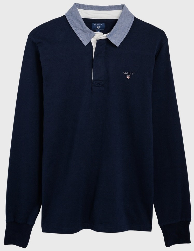 GANT Rugbyshirt evening blue (2005030-433)