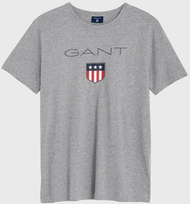 GANT Wappen T-Shirt grey melange (2003023-93)