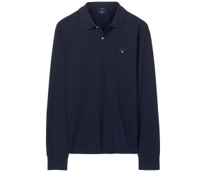 Long € blue Polo bei (5201) Shirt 62,75 evening ab Preisvergleich Original | Piqué Sleeve GANT