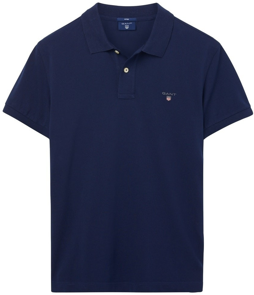GANT Original Slim Fit Piqué Polo (2202) evening blue