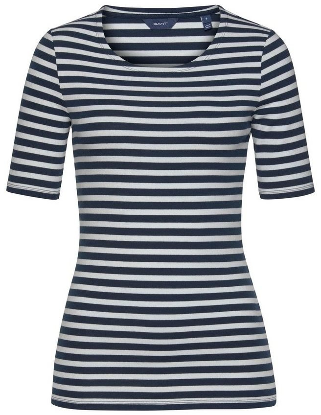 GANT Rib T-Shirt Longsleeve evening blue (4203432-433)