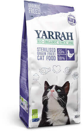Yarrah Bio-Organic Sterilised Grain-Free Dry Cat Food 2kg