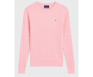 GANT Damen Rollkragenpullover mit Zopfmuster (XL) Weiß Jetzt GANT Damen Rollkragenpullover mit Zopfmuster (XL) Weiß Jetzt