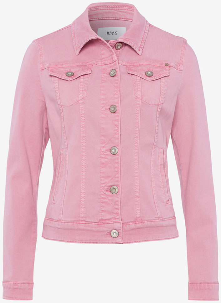BRAX Miami Denim Jacket (92-6027) pink