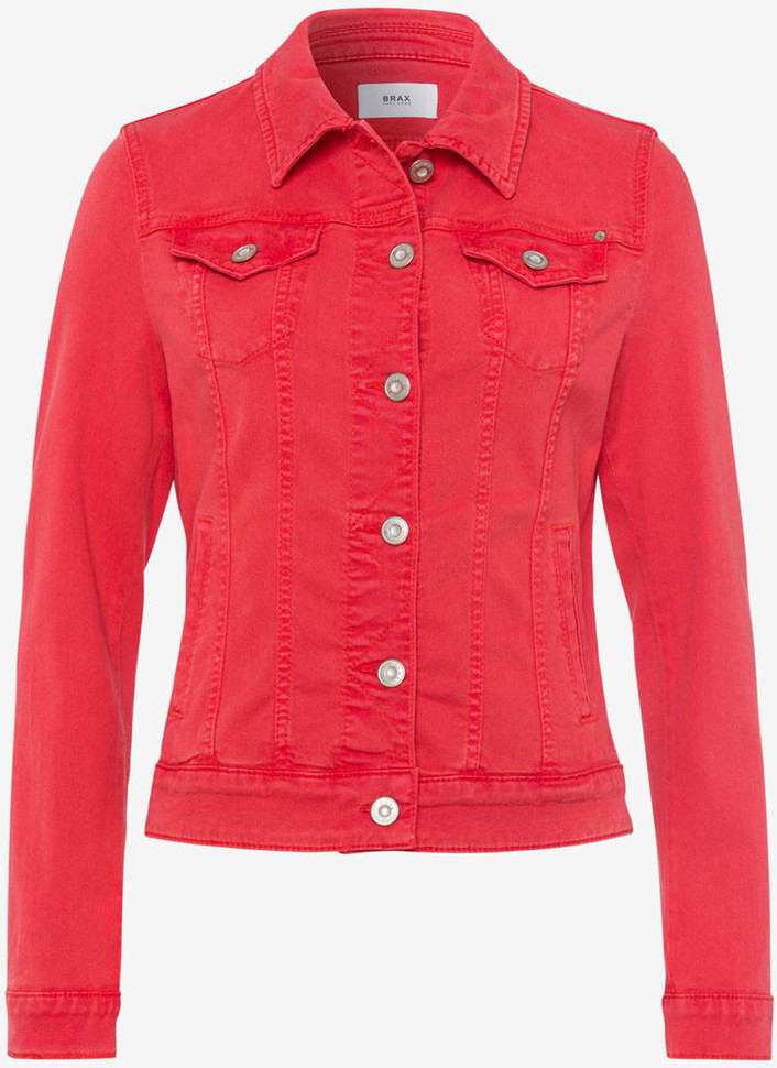 BRAX Miami Denim Jacket (92-6027) summer red