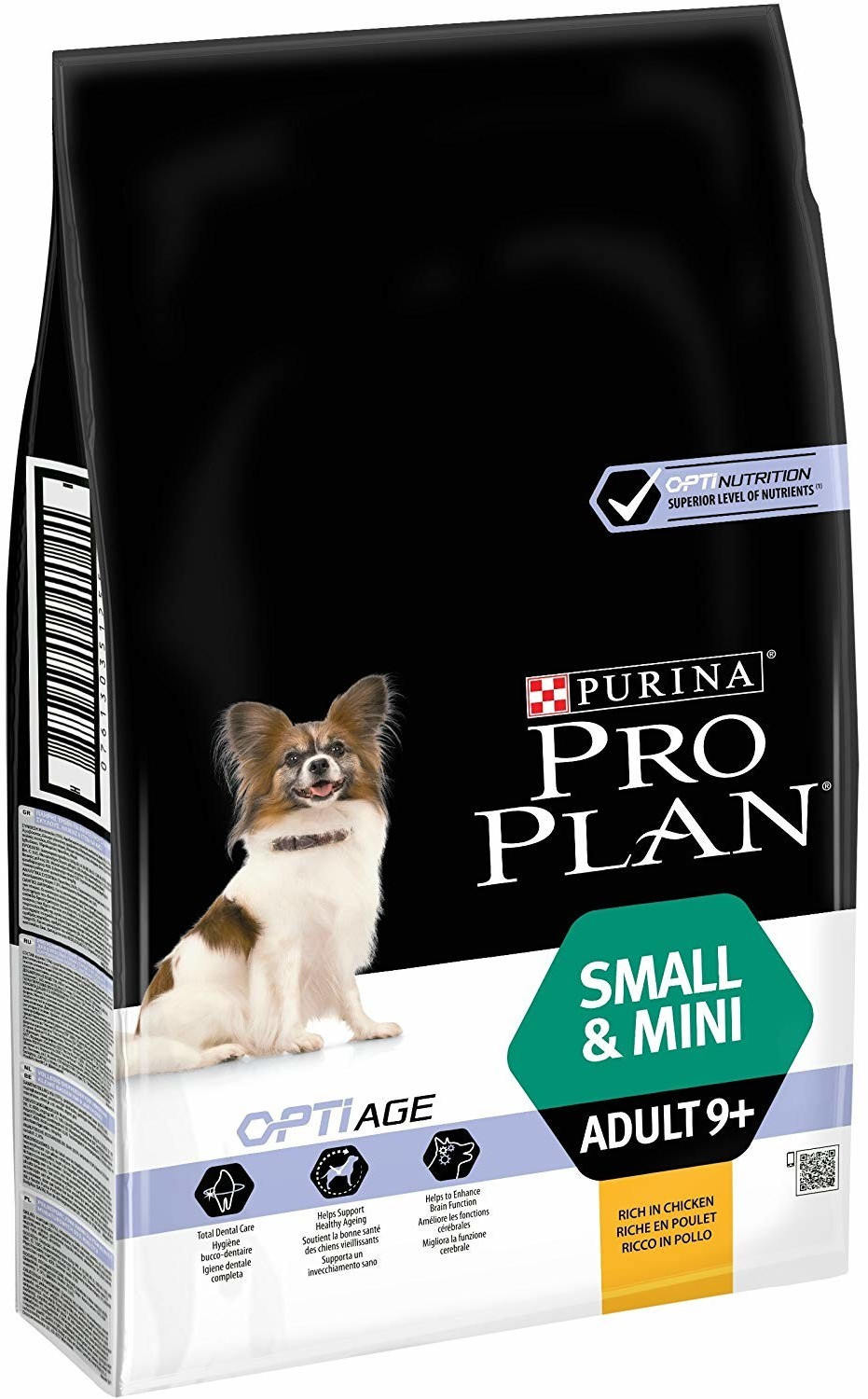Purina Pro Plan OptiAge Small & Mini Adult 9+ poulet (7 kg)