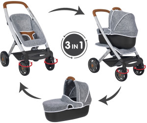 Smoby Bebe Confort Poussette Landau Gris Au Meilleur Prix Sur Idealo Fr