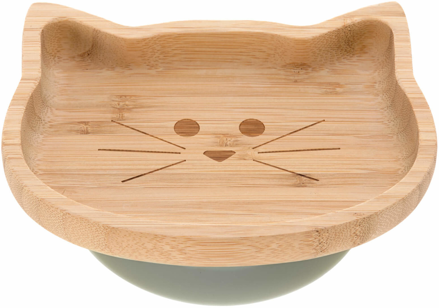 Lässig Assiette bambou Little Chums chat