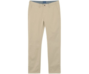 GANT Chino New Haven Dark Khaki Reguläre Passform Hinten Logo Neu NWT