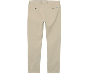 GANT Chino New Haven Dark Khaki Reguläre Passform Hinten Logo Neu NWT