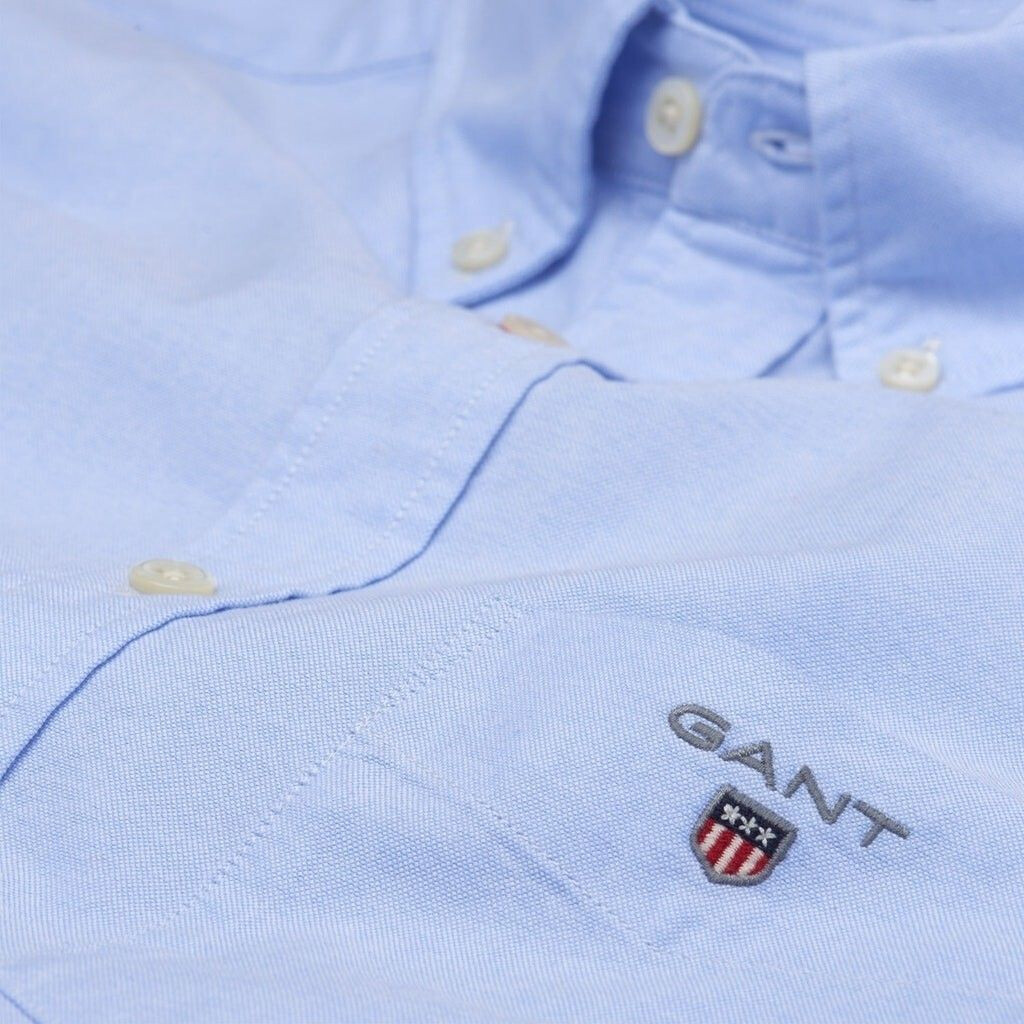 GANT Oxford Hemd bei € Preisvergleich (3046000-468) 65,70 capri blue | ab