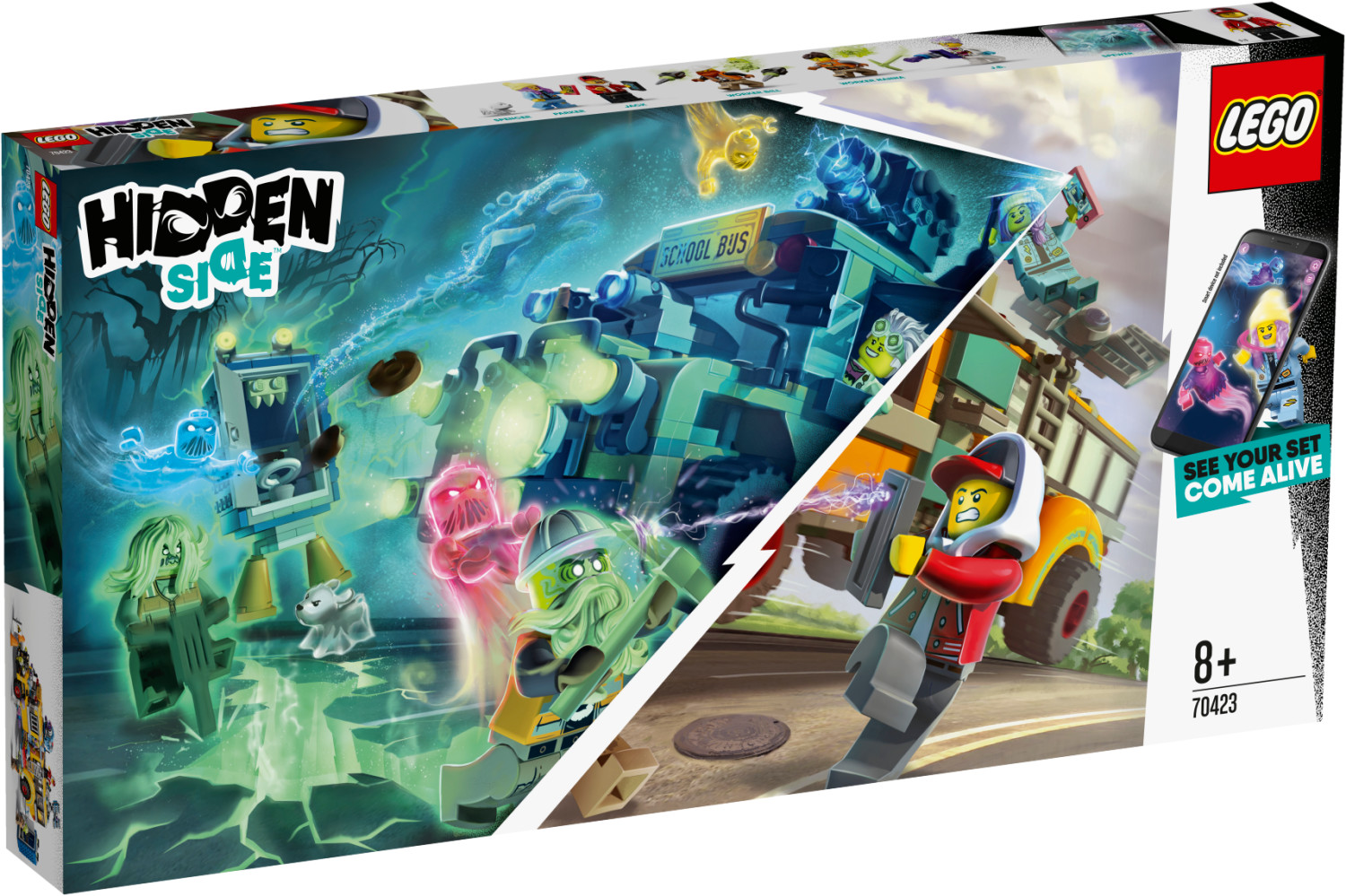 Lego hidden 2025 side school bus