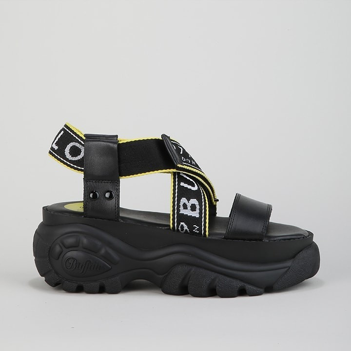 Buffalo Bo Plateau Sandals (1501025) black
